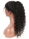 Deep Wave Brazilian Pre-Plucked Hairline Remy Lace Front Human Hair Wig - FashionLoveHunter