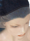 Long Lake Blue Wave Synthetic Lace Front Wig - FashionLoveHunter