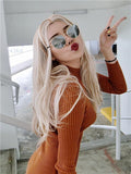 Long Golden Blonde Mixed Color Synthetic Lace Front Wig - FashionLoveHunter