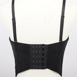 Sexy Beaded Diamond Sequins Women Camis Corset Crop Top To Wear Out Push Up Bustier Bra