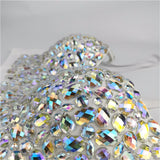 Women Crop Top To Wear Out Bra Summer Sexy Push Up Bustier Camis Corset Tops Diamond Night Club Party Top