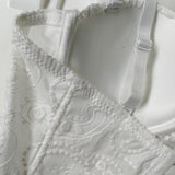 Off Shoulder Tanks Camis Summer Sexy Corset Lace Embroidery Short Crop Top To Wear Out Push Up Bralette Cropped