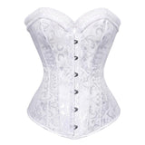 Corset Top for Women Sexy Lace Bustier Corset Lingerie Steel Boned Waist Cincher Bodyshaper Costume Gothic Corsets Plus size