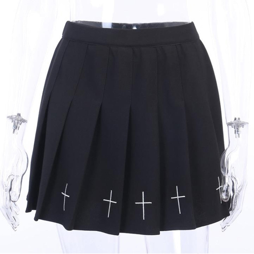 HYKE　RANDOM PLEATED SKIRT　BLACK HYKE / RANDOM PLEATED PANTS（BLACK / BEIGE / NAVY） | JUQUI