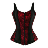 Sexy Satin Straps Corset Cup stripe Spaghetti Showgirl lace up boned Waist Trainer Bustier Plus Size S-2XL Lingerie