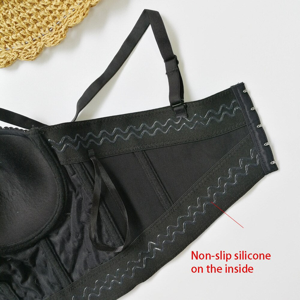 Crop Tops Spaghetti Strap Summer Top Off Shoulder Sexy Corset Beads Cami With Built In Bra Slim Clothes