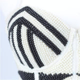 Camis Slim Crop Tank Top Built in Bra Sexy Beaded Women Cropped Party Corset Crop Top To Wear Out Push Up Chest