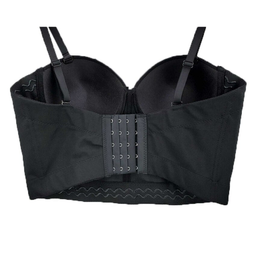 Five-Pointed Star Beading Performance Sexy Vest Crop Top Women To Wear Out Push Up Bralette Bra Corset Tops