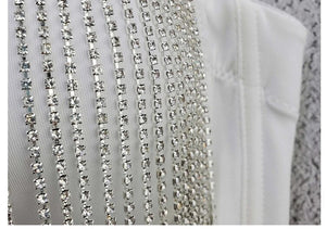 Cool Women Vest Tassel Chain Tank Sexy Cropped Tops Hip Hop Camisole Breast Wrap Outwear