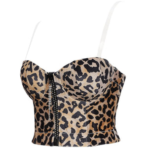 Rhinestone Crop Top With Cups Velvet Transparent Shoulder Strap Corset Dance Nightclub Sexy Top Winter Lingerie