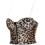 Rhinestone Crop Top With Cups Velvet Transparent Shoulder Strap Corset Dance Nightclub Sexy Top Winter Lingerie