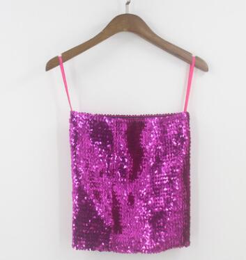 Stretch Sequin Tube Top Glitter Disco Retro Sparkly Boob Bandeau Top Clubwear Sexy Festival Raves Outfit Party Crop Top Costume