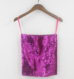 Stretch Sequin Tube Top Glitter Disco Retro Sparkly Boob Bandeau Top Clubwear Sexy Festival Raves Outfit Party Crop Top Costume