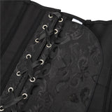 Off shoulder Corset Solid Corsets Overbust Corset Bustier Sexy Lolita Women Girl Outwear Waist Slimming Lace ruffles Gorset