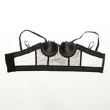 Crop Top Short Sexy Winter Bra Zebra Striped Women Off Shoulder Camis Tops With Built In Bra Push Up Chest