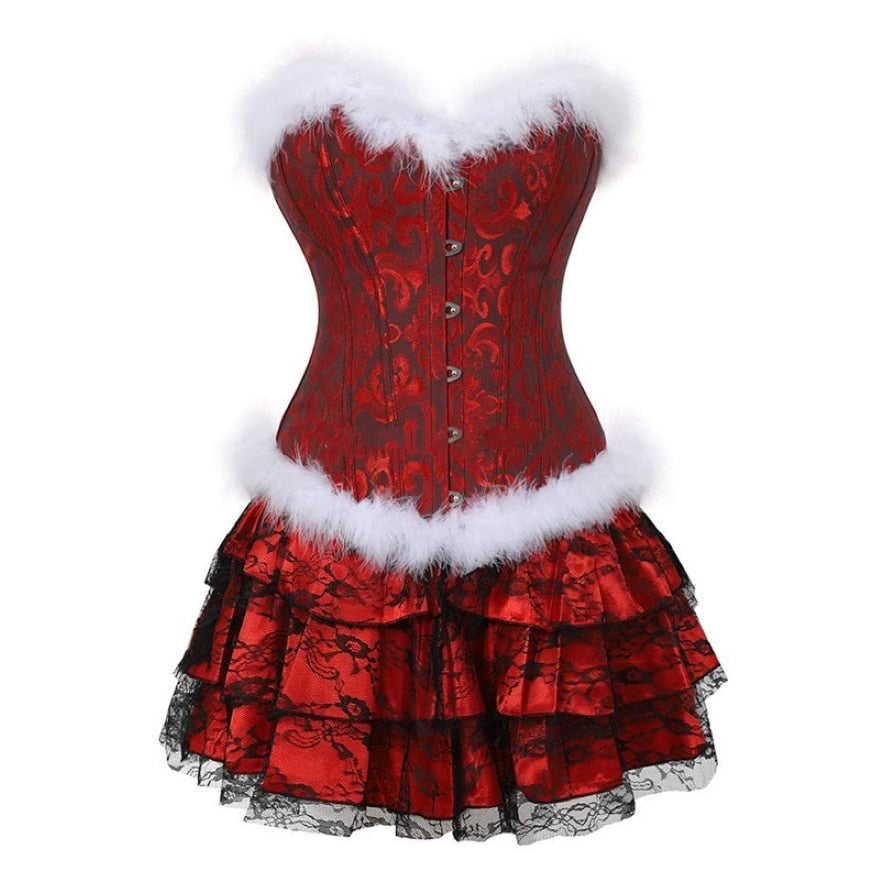 white christmas dresses Chiara forthi – Corset Dress – Christmas dresses – Red