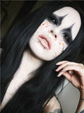 Long Natural Black Straight Synthetic Lace Front Wig