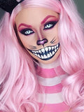 Long Pink Wave Cupcake Synthetic Lace Front Wig - FashionLoveHunter