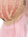 Pink Synthetic Glueless Lace Front Wigs - Imstylewigs