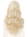 LIGHT BLONDE SPIRAL CURL Synthetic Lace Front Wig
