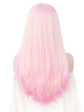 Magic Pink Temperature Activated Changing Synthetic Lace Front Wig - FashionLoveHunter
