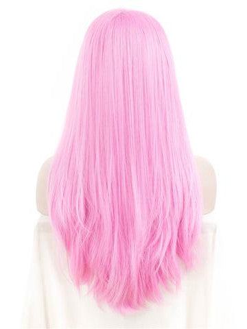 Magic Pink Temperature Activated Changing Synthetic Lace Front Wig - FashionLoveHunter