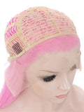 Magic Pink Temperature Activated Changing Synthetic Lace Front Wig - FashionLoveHunter