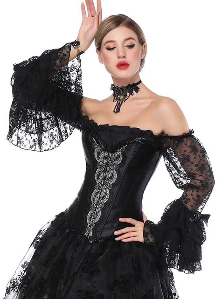 Halloween Gothic Steampunk Corset