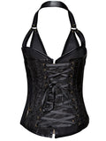 Halloween Steampunk Pirate Leather Corset