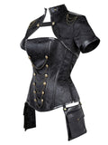 Halloween Steampunk Gothic Shawl Corset