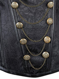 Halloween Steampunk Gothic Shawl Corset
