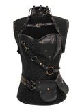 Halloween Steampunk Leather Gothic Corset