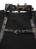 Halloween Steampunk Leather Gothic Corset