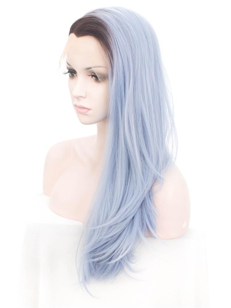 Long Straight Synthetic Glueless Lace Front Wigs - Imstylewigs