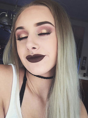 Blake Light Blonde Ombre Long Synthetic Lace Front Wig - FashionLoveHunter