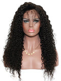 Curly Brazilian Pre-Plucked Hairline Remy Lace Front Human Hair Wig - FashionLoveHunter