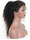 Deep Wave Full Lace Brazilian Remy Human Hair Wig With Baby Hair - FashionLoveHunter
