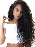 Glueless Full Lace Brazilian Loose Wave Remy Human Hair Wig With Baby Hair - FashionLoveHunter