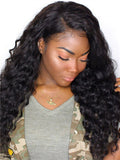 Loose Wave Brazilian Pre-Plucked Hairline Remy Lace Front Human Hair Wig