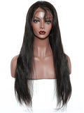 Straight Brazilian Pre-Plucked Hairline Remy Lace Front Human Hair Wig - FashionLoveHunter