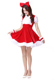 Women Santa Claus Christmas Costume Fancy Dress