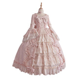 Women Deluxe Princess Costume Lolita Prom Gown Wedding Dresses Evening Gown Quinceanera Dress