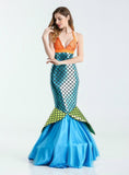 Mermaid Costume Cosplay Halloween Dress