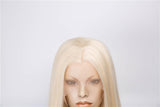 Blonde Straight Glueless Synthetic Lace Front Wigs - Imstylewigs