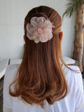 Ball Head Flower Coil Hair Styler Korean Headdress