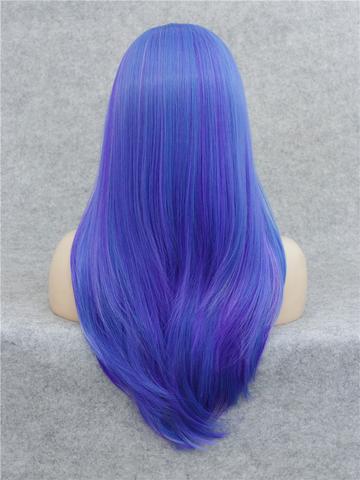 Blue violet wig online