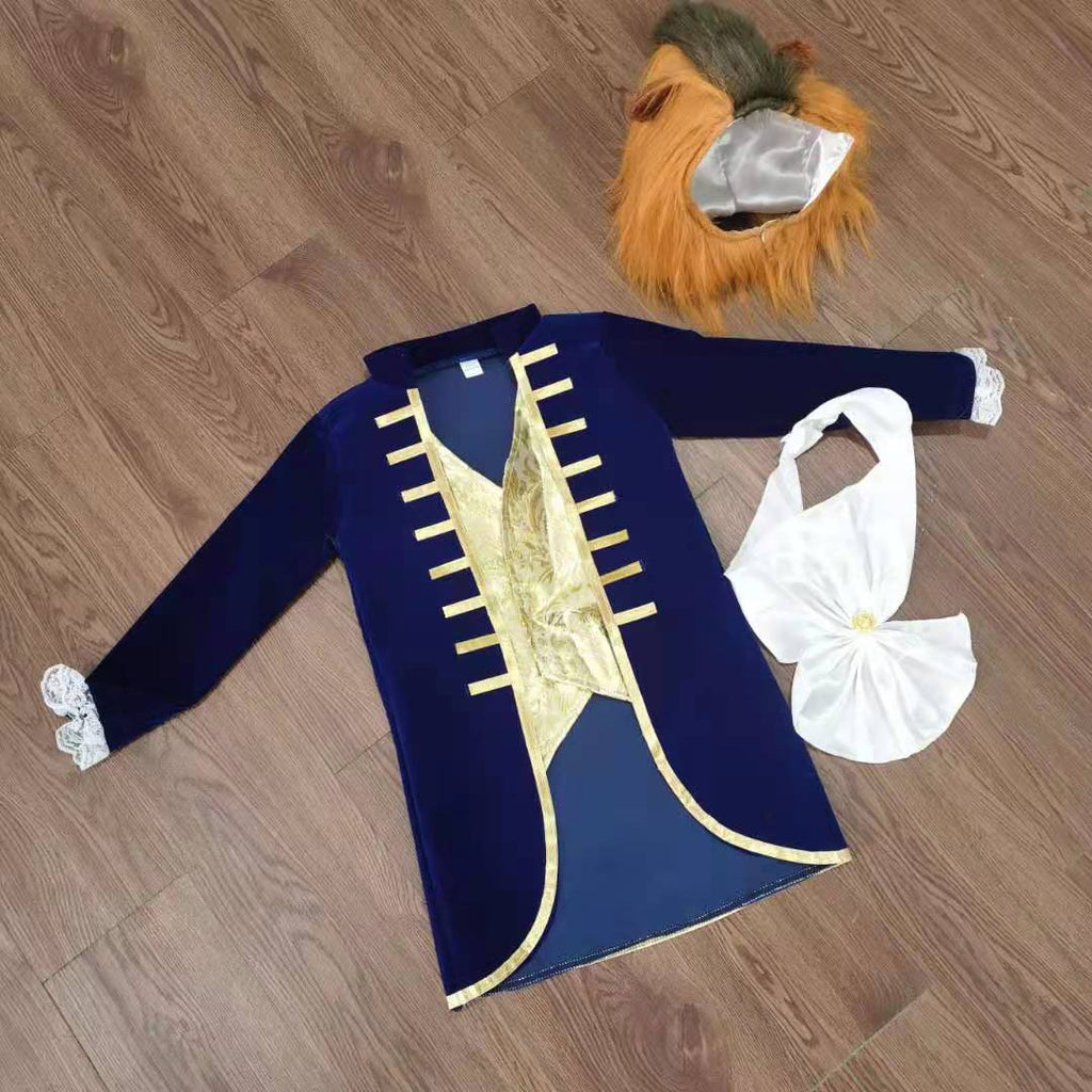 Beats Costume Fancy Dress Outfit 3-9 years halloween Beast Costume  Beauty and the Beast Costume Ideas