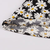 Yellow Floral Print Spaghetti Strap Bowknot Robe Pin Up Swing Retro Vintage Dress