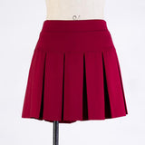 Mini Pleated Women Casual High Waist A Line Short Skirts Korean Style Egirl Aesthetic Kawaii Bottoms