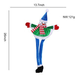 2022 New Christmas Hats Santa Claus Headgear Christmas Gifts Move Snowman Funny Cap Toys Holiday Dance Party Performance Props